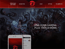 Tablet Screenshot of garena.vn