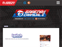 Tablet Screenshot of carnival.garena.com